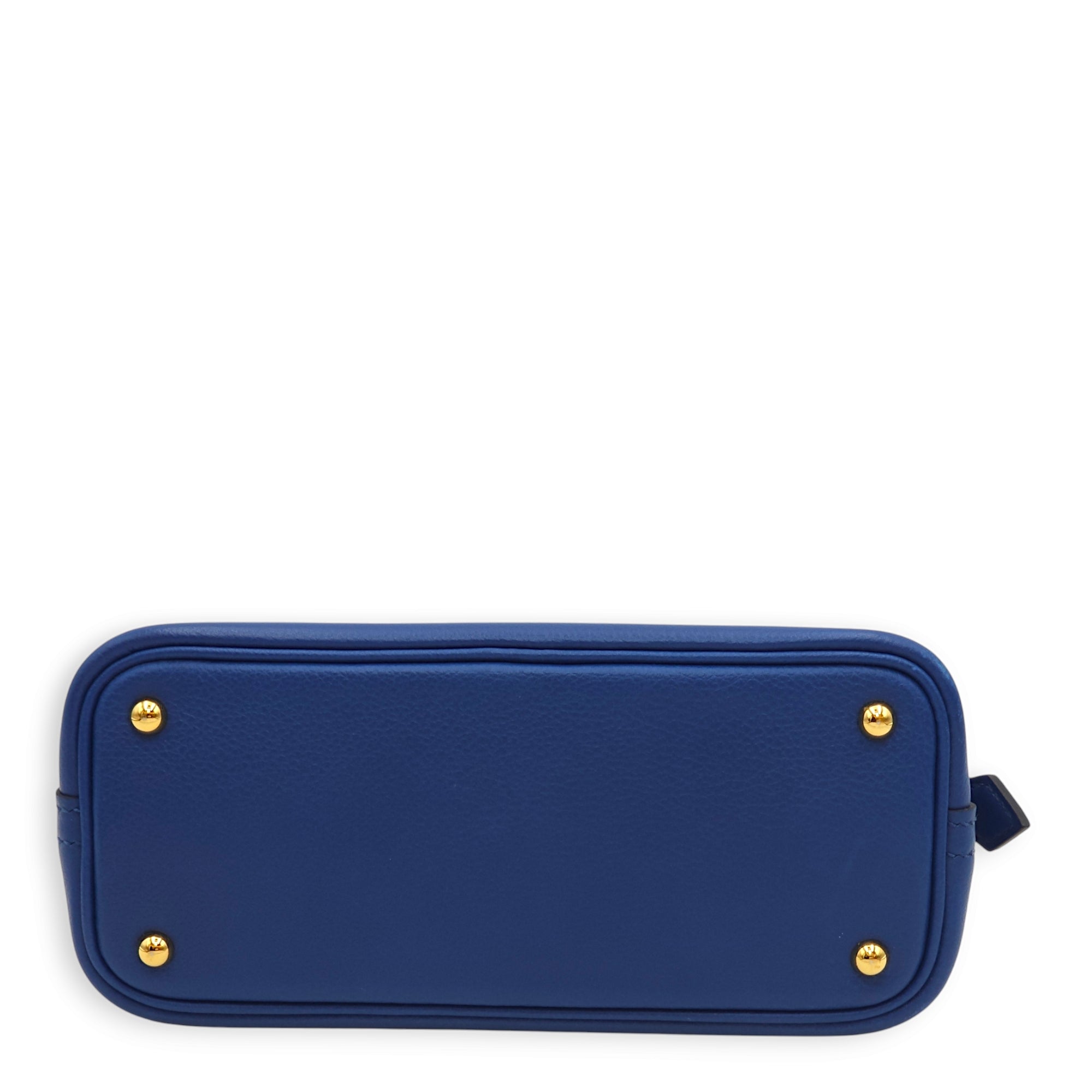 Bolide Blue France/Blue Sapphire in Evercolor, Gold hardware - Image 8