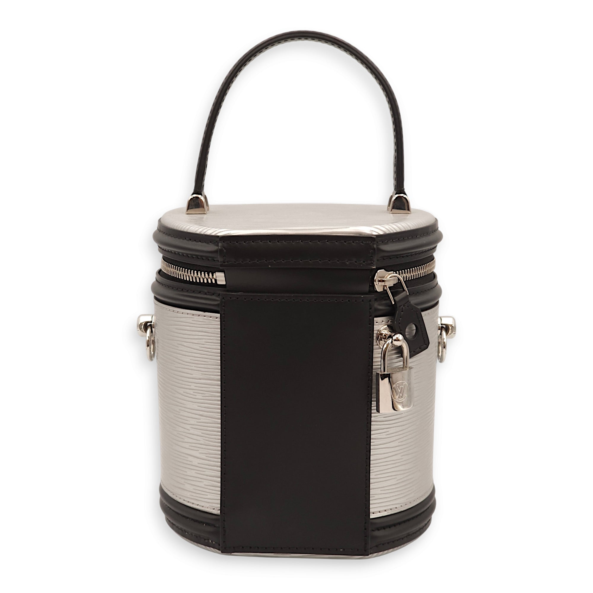 Cannes Multi-colour Top Handle Bag in Epi Leather, Palladium hardware - Image 4