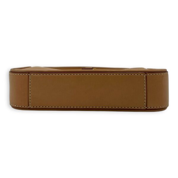 Le 5 A 7 Top Handle Bag Brown in Calfskin, Gold hardware - Image 6