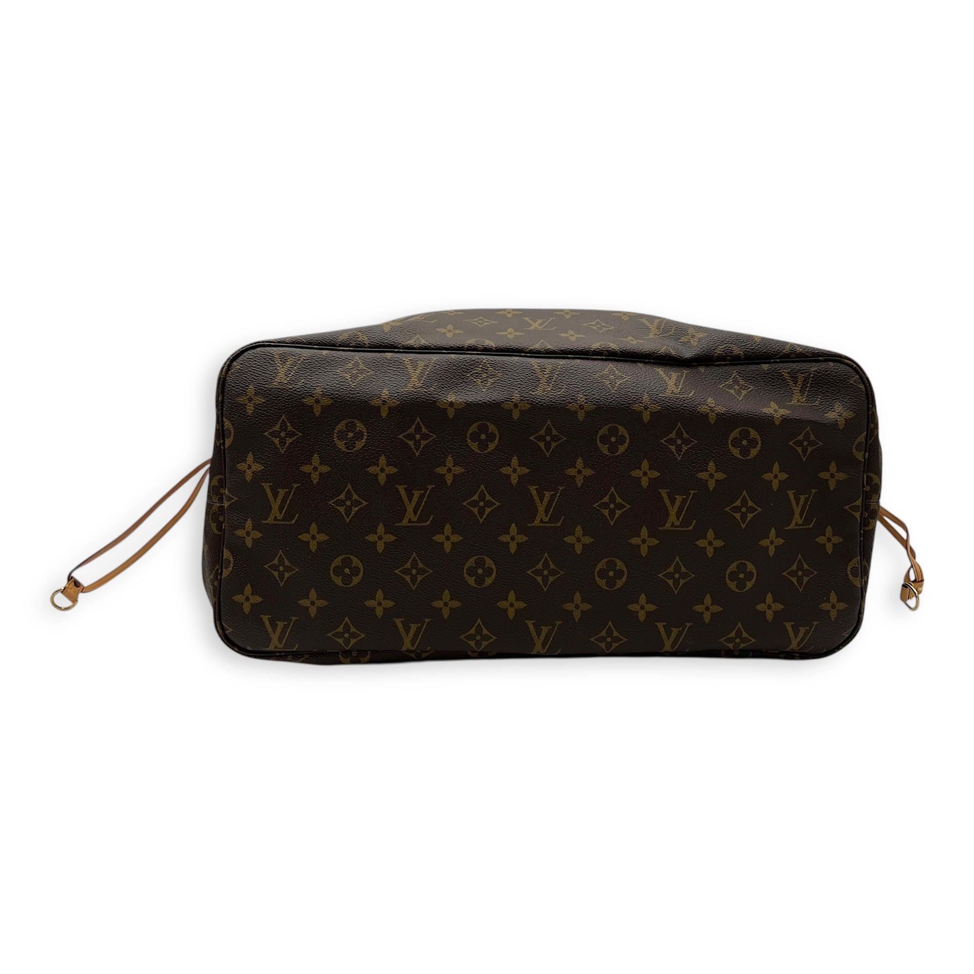 Neverfull Tote Bag GM Brown in Coated Canvas, Gold hardware - Image 7