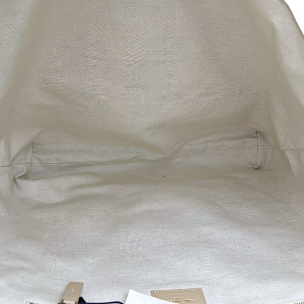 ICare Tote Bag Beige in Nubuck suede, Gold hardware - Image 33