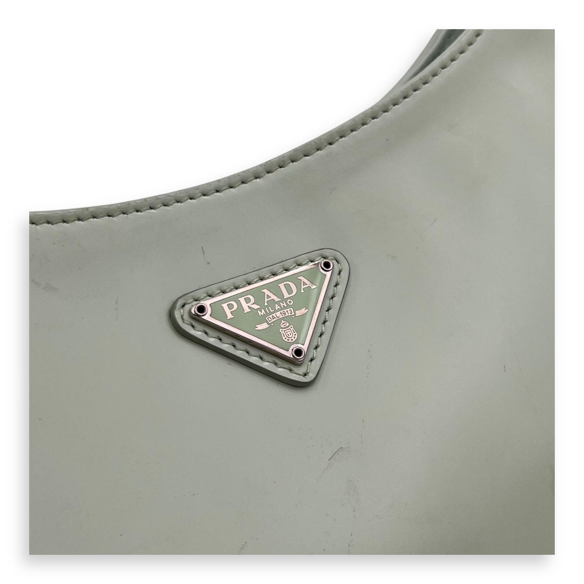 Cleo Shoulder bag in Calfskin, Silver Hardware - Image 8