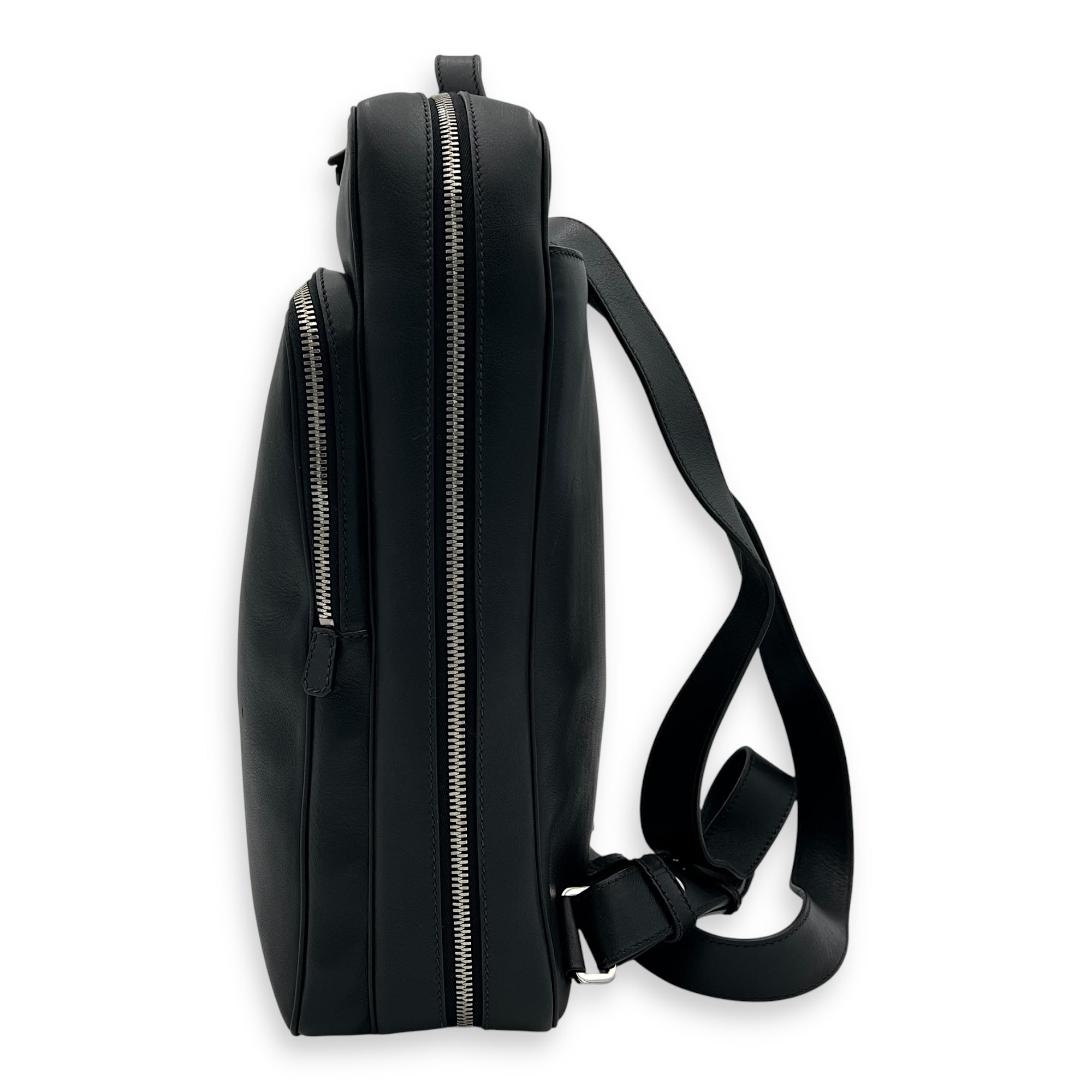 Others Backpack Black in Calfskin, Silver hardware - Image 5