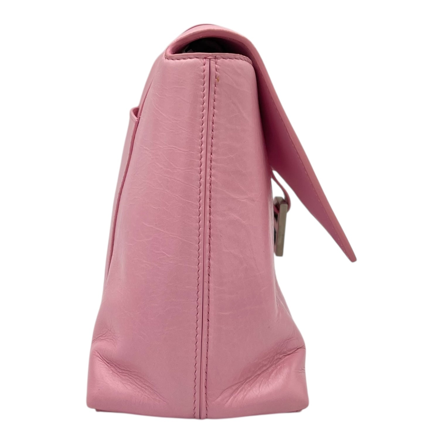 Downtown Shoulder Bag Pink in Calfskin, Silver hardware - Image 4