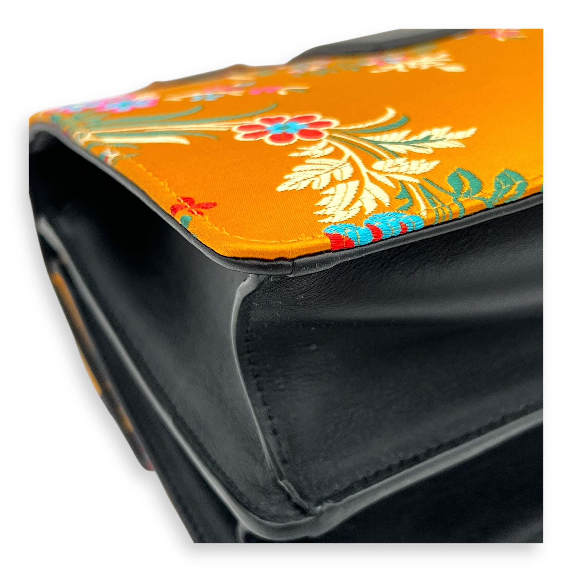 Dionysus Top Handle Bag Multi-colour in Calfskin, Gold hardware - Image 9