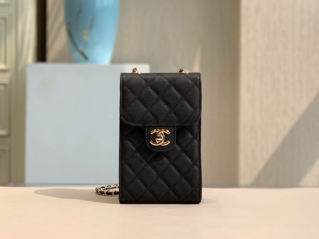HighQuality CHANEL PHONE HOLDER WITH CHAIN 551 - Image 3