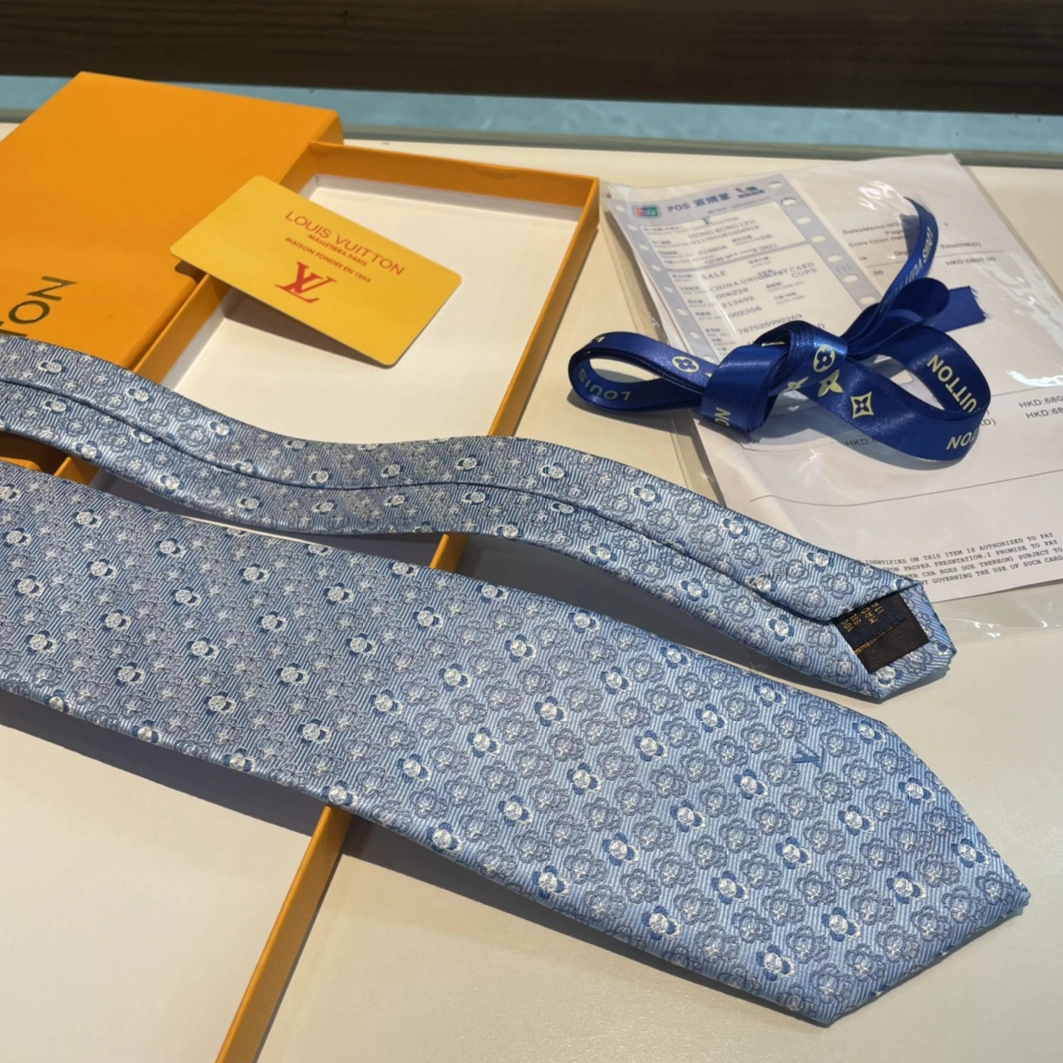 AllSeason 9200 Louis Vuitton LV Necktie For Men - Image 6