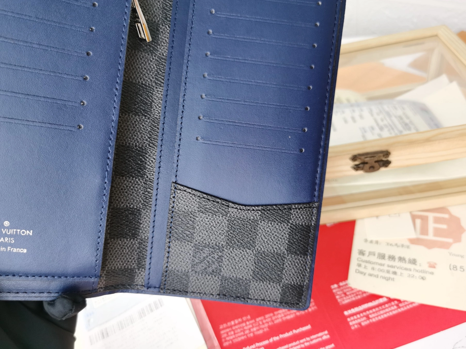 Breathable 4630 Louis Vuitton LV Card Case For Unisex - Image 7