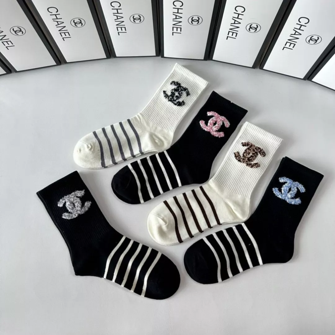 Breathable 8510 Chanel Socks - Image 3