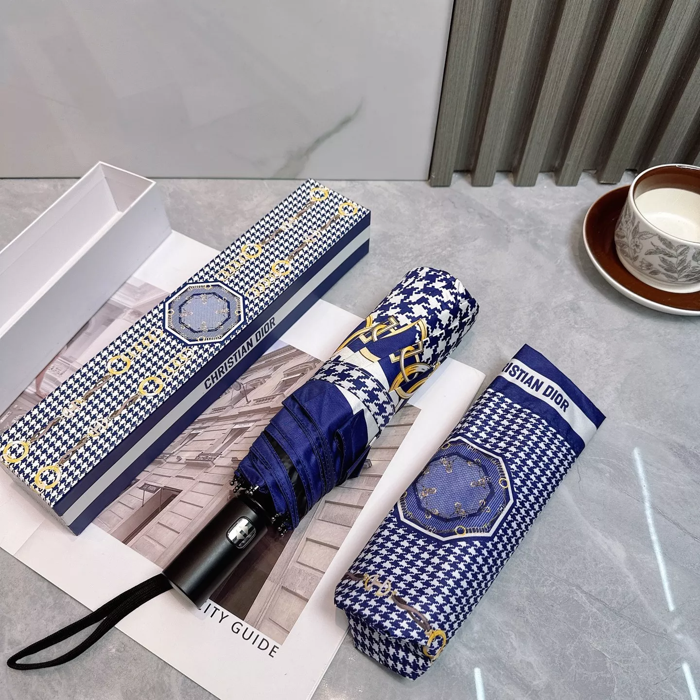 Christian Dior Umbrellas Sophisticated 8889 - Image 7