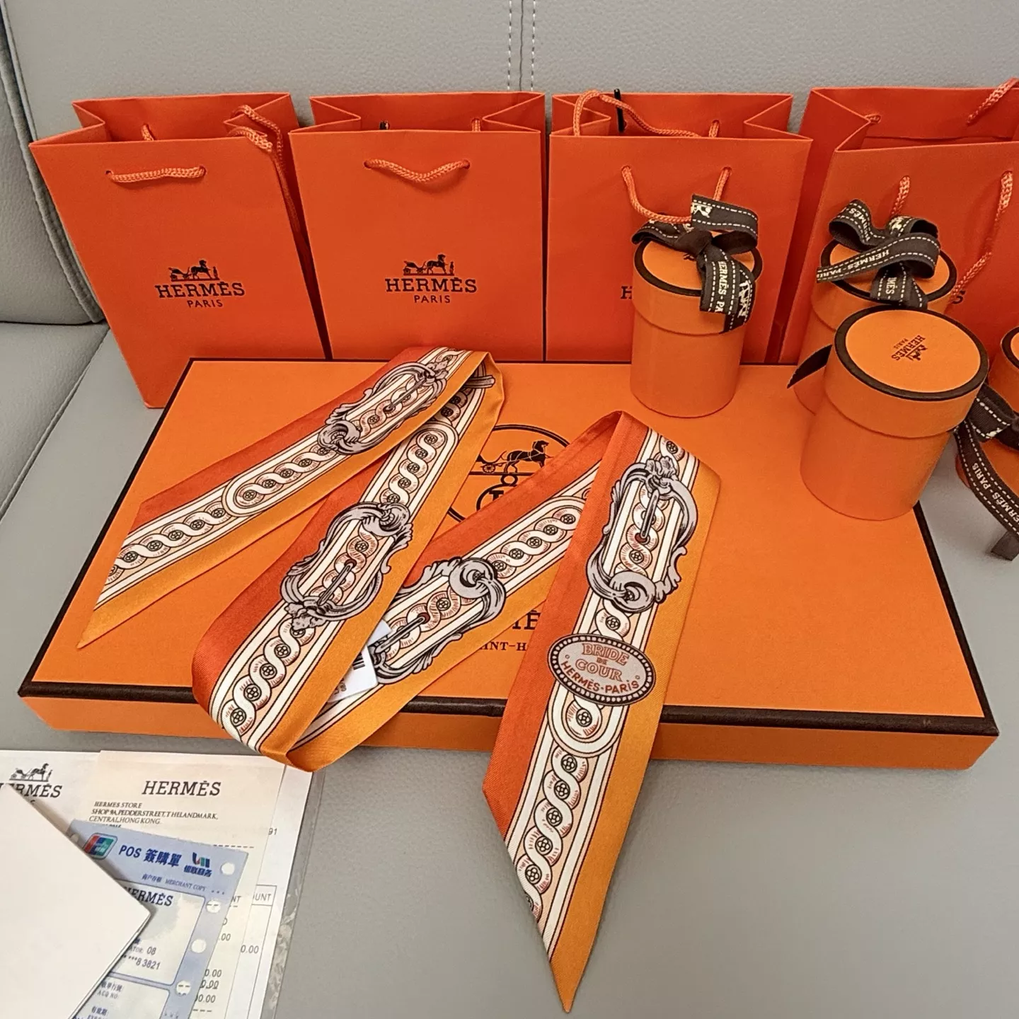 Efficient 4186 Hermes Silk Scarf