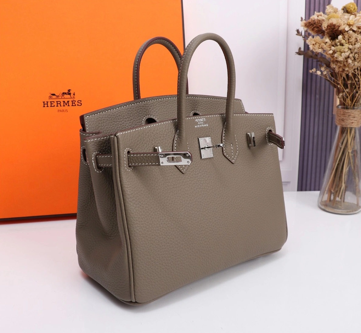 Efficient 6033 Hermes AAA Quality Handbags For Women - Image 6