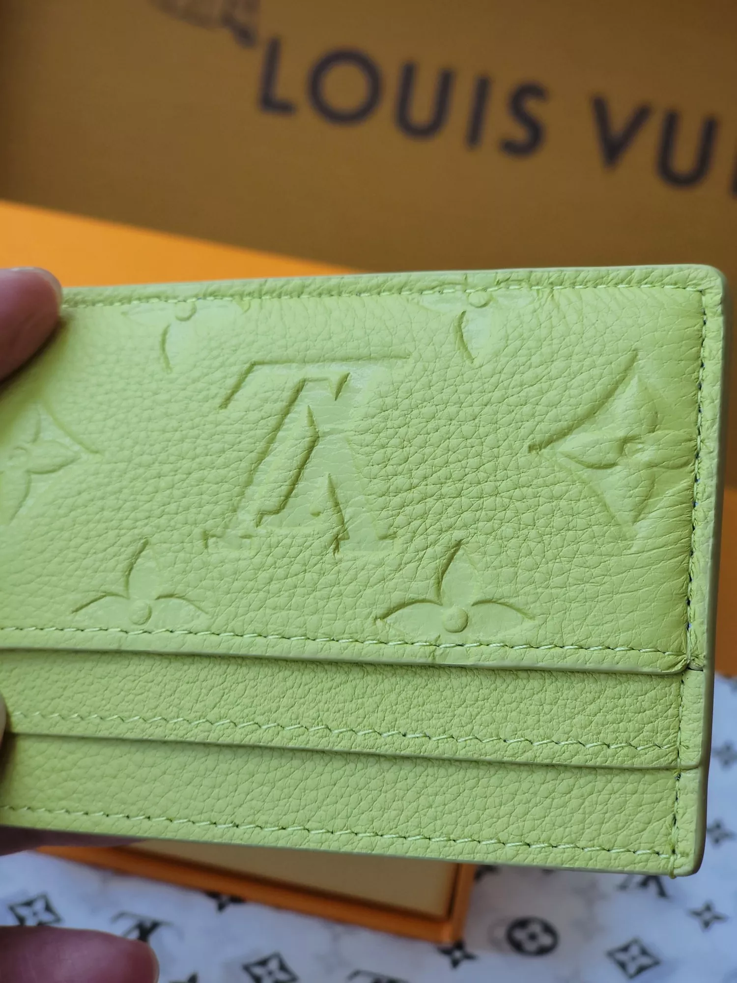 Louis Vuitton AAA Quality Card Case Practical 1861 - Image 4