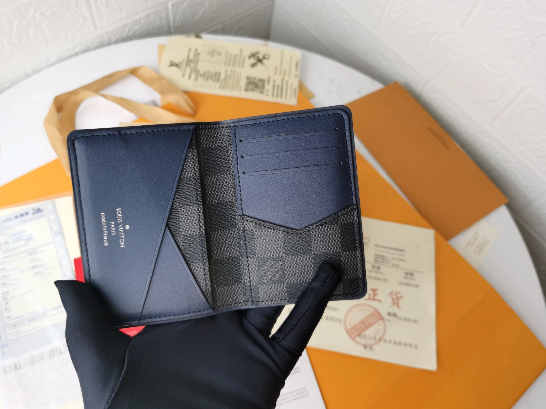 Louis Vuitton LV Card Case For Unisex Sleek 2907 - Image 5