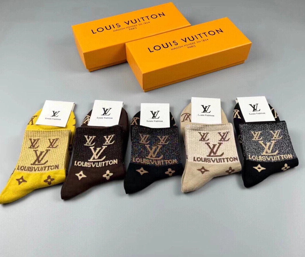 Louis Vuitton LV Socks For Women StreetReady 514 - Image 5