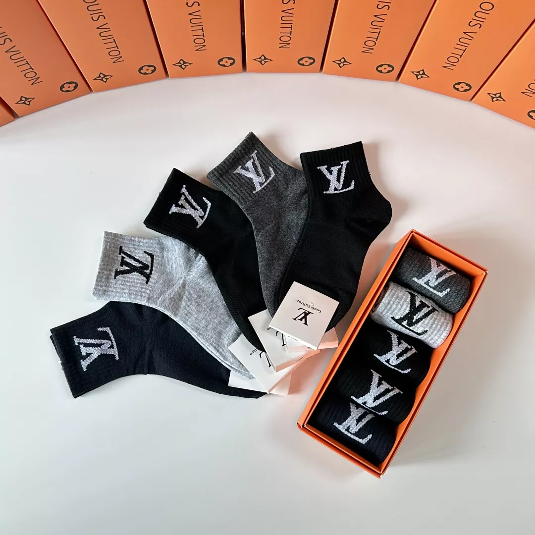 Louis Vuitton LV Socks Lightweight 2982 - Image 5