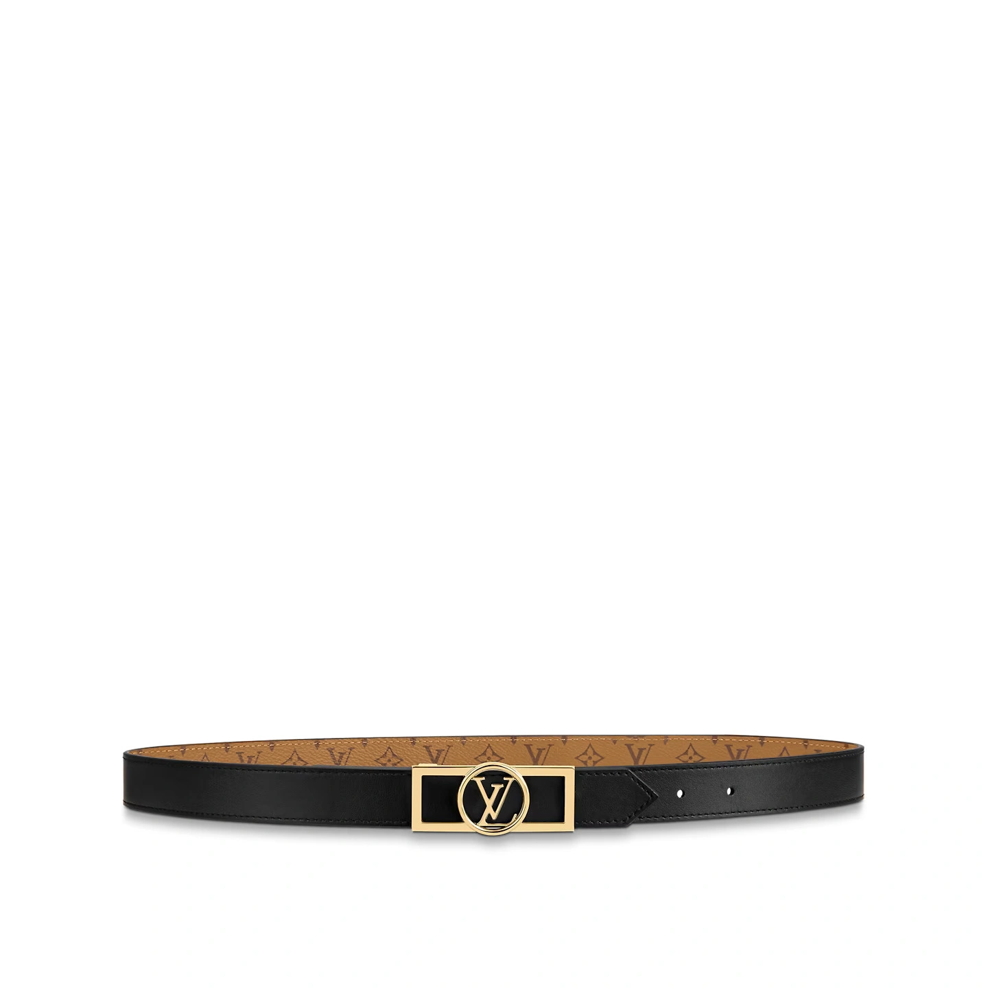Louis Vuitton M0203U Autres Toiles Monogram Dauphine 25mm Reversible Belt - Image 6