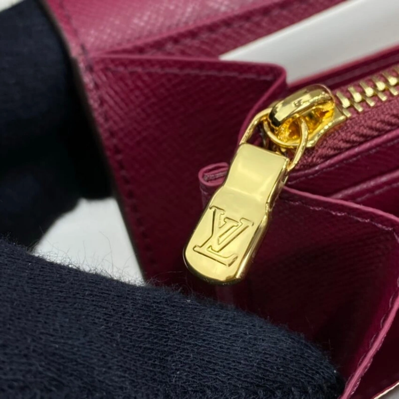 Press stu Louis Vuitton Monogram Cavas Sarah Wallet Fuchsia - Image 10