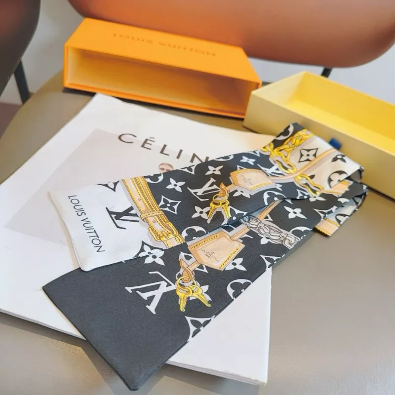 Sophisticated 3273 Louis Vuitton Silk Scarf - Image 5