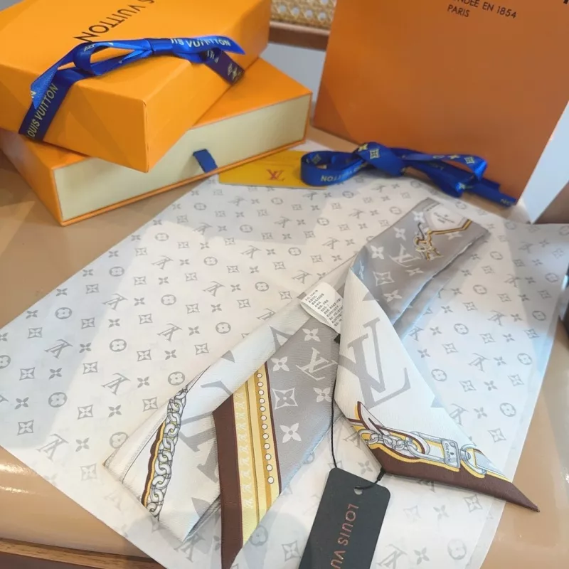 SportInspired 9892 Louis Vuitton Silk Scarf - Image 5