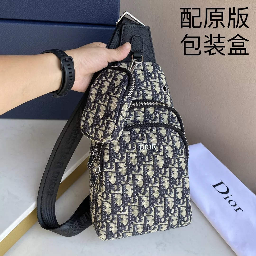 Trendy 1646 Christian Dior AAA Man Messenger Bags - Image 6