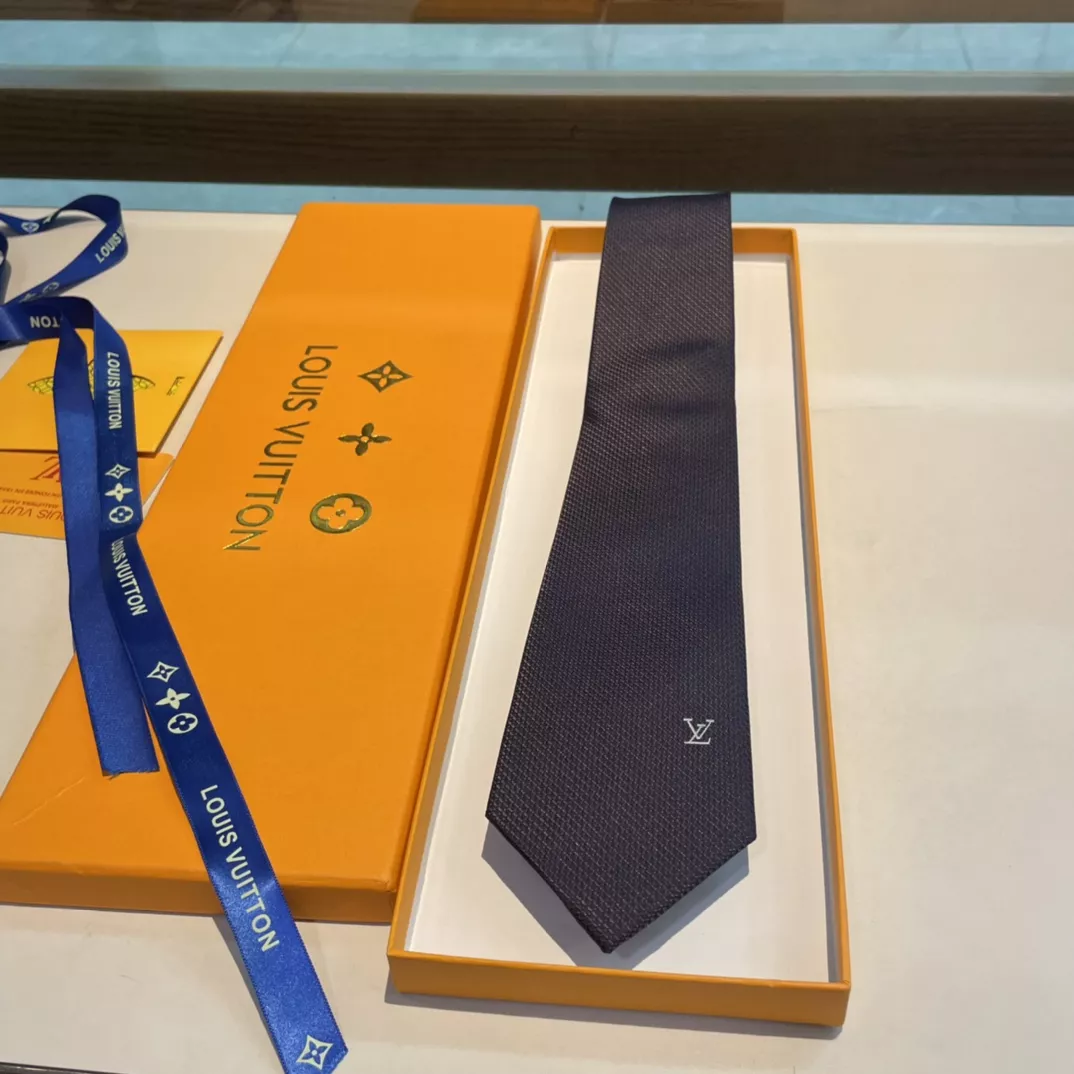 Trendy 2550 Louis Vuitton LV Necktie - Image 7
