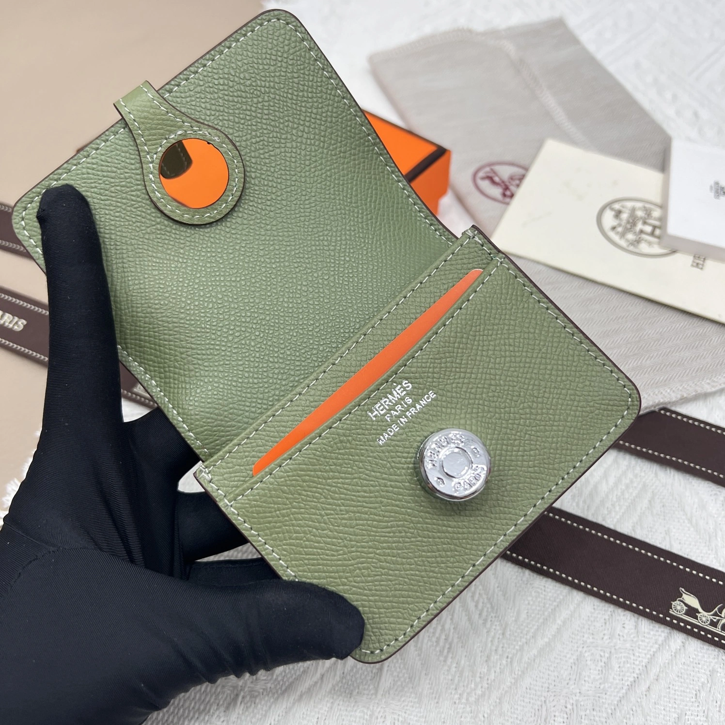 Versatile 4505 Hermes AAA Quality Wallets - Image 6