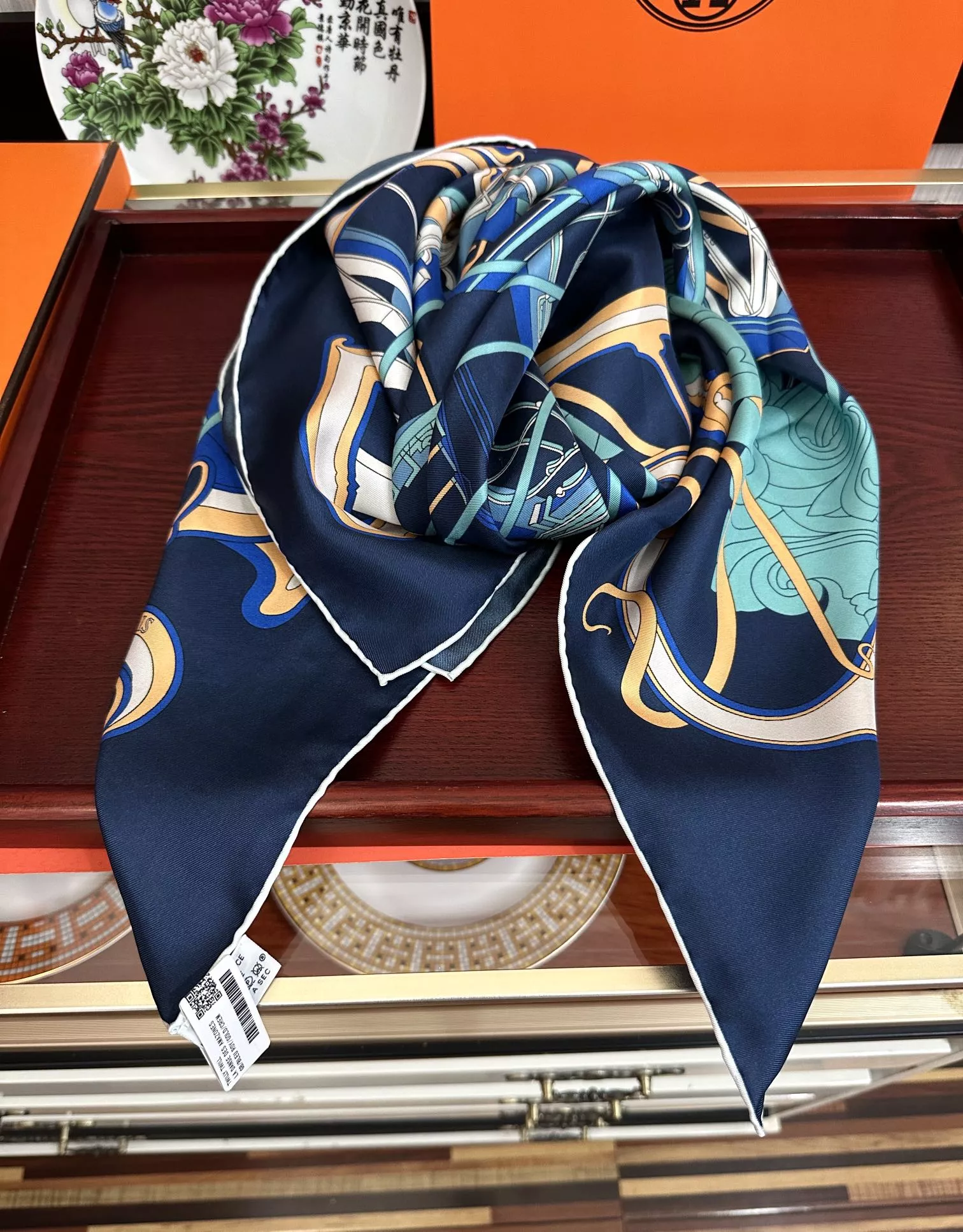 Vibrant 7182 Hermes Silk Squares - Image 3