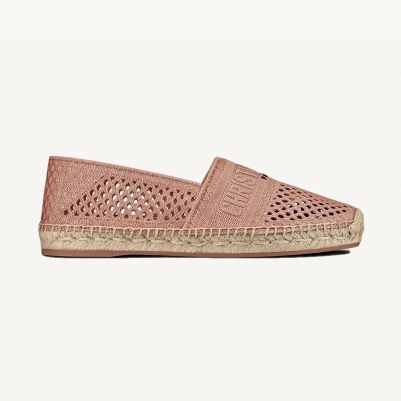 Christian Dior Granville Espadrilles Women Mesh Pink - Image 4