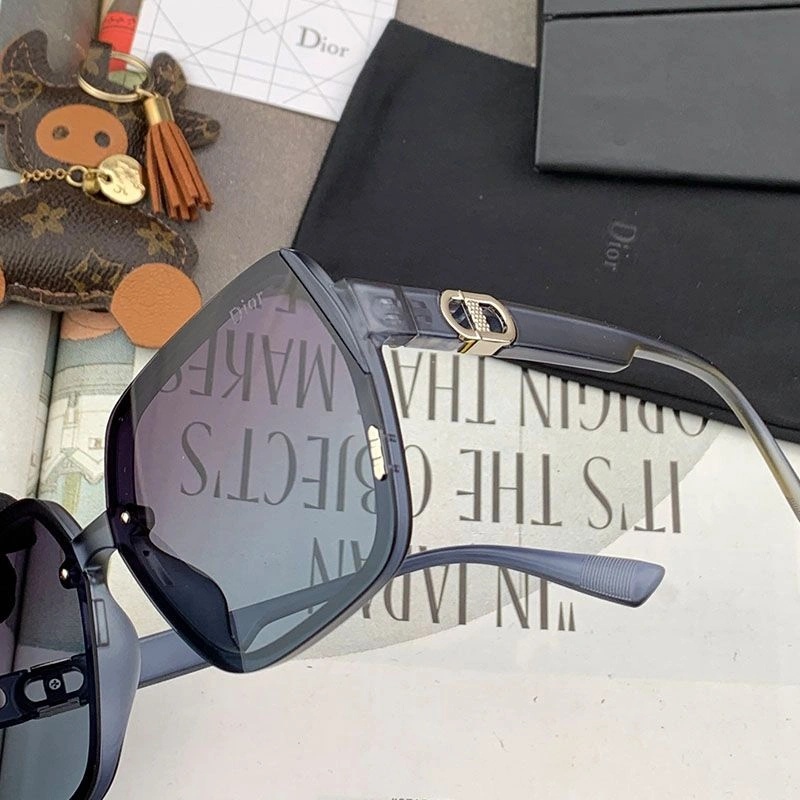 Dior D2122 Square Sunglasses In Blue - Image 3