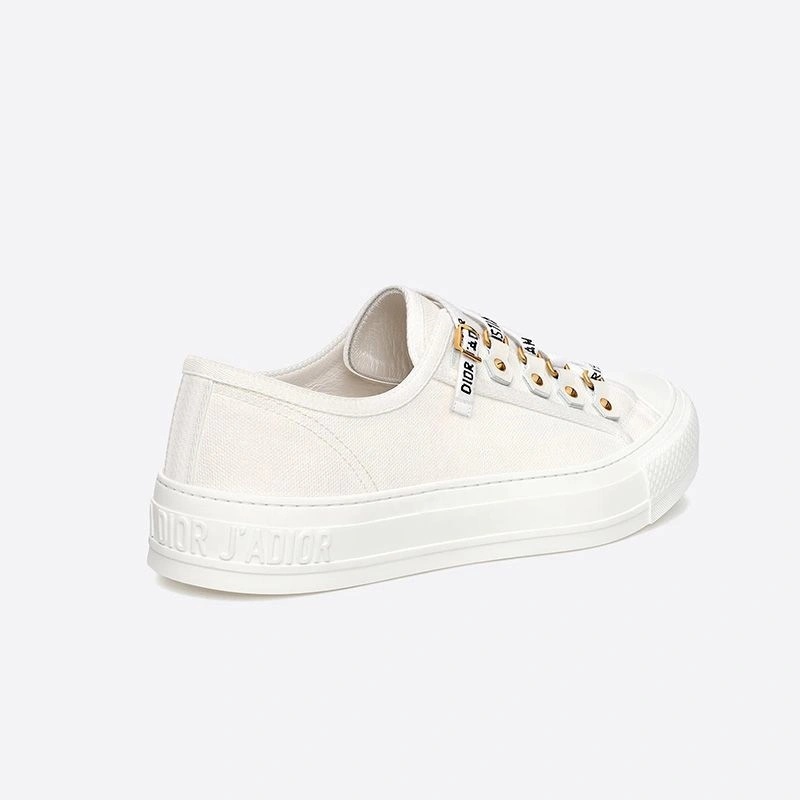 Walk'n'Dior Sneakers Women Canvas White - Image 3